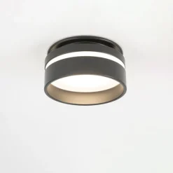 Discount Nowodvorski Einbaustrahler GU10 Ø 8 cm Schwarz Aluminium Modern