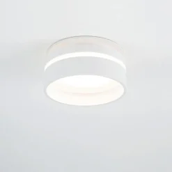 Nowodvorski Einbaustrahler GU10 Ø 8 cm Weiß Aluminium Modern OBID* Spots|Wandleuchten