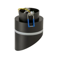 Nowodvorski Einbaustrahler GX53 Schwarz H: 12 cm Aluminium Modern* Spots|Wandleuchten