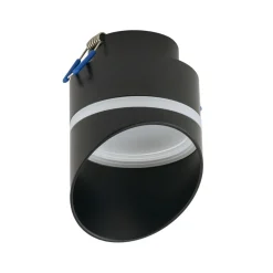 Nowodvorski Einbaustrahler GX53 Schwarz H: 12 cm Aluminium Modern* Spots|Wandleuchten