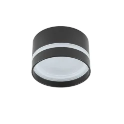 Hot Nowodvorski Einbaustrahler Schwarz GX53 Ø 8,5 cm Aluminium Modern