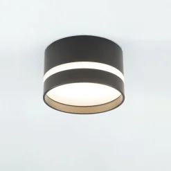 Hot Nowodvorski Einbaustrahler Schwarz GX53 Ø 8,5 cm Aluminium Modern