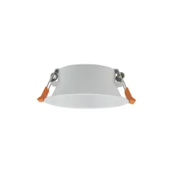 Clearance Nowodvorski Einbaustrahler Weiß GX53 Metall Ø 12 cm klein rund Decke