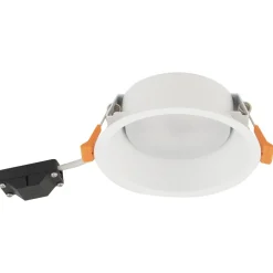 Clearance Nowodvorski Einbaustrahler Weiß GX53 Metall Ø 12 cm klein rund Decke