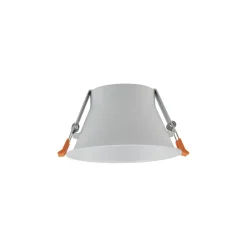 Nowodvorski Einbaustrahler Weiß GX53 Metall Ø 14,5 cm Indoor* Wohnzimmerlampen|Metall Lampen