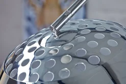 Invicta Interior Elegant Standleuchte Retro 170cm Chrom verstellbar* Schlafzimmer Lampen|Retro Lampen