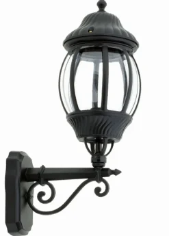 Clearance Lido Elegante Außenlampe Schwarz 56 cm regengeschützt