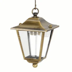 Lido Elegante Außenleuchte LEROS Terrasse Balkon Laterne* Rustikale Lampen|Messinglampen