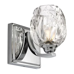 Clearance Elstead Elegante Badleuchte BOGAR Glas Schirm IP44 mit LED