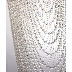 Sale Searchlight Elegante Deckenlampe Metall Glas GU10 Ø65 cm 10-flammig