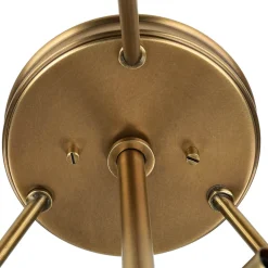 Discount Elstead Elegante Deckenleuchte Glas Jugendstil rund Wohnzimmer