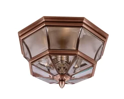 Best Elstead Elegante Deckenleuchte REGINA Vintage IP44 Terrasse