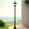 Elstead Elegante Mastleuchte GWEN Schwarz Rustikal 192cm Weg* Rustikale Lampen|Vintage Lampen