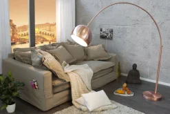 Best Invicta Interior Elegante Standlampe Retro 170cm gebogen