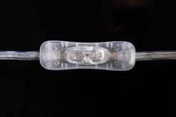 Hot Invicta Interior Elegante Tischleuchte AQUAMENTI Weiß Glas Stoff