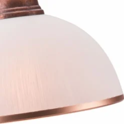 Outlet Lamkur Elegante Tischleuchte KALONA Braun Jugendstil 49cm