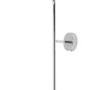 Outlet ALDEX Elegante Wandlampe blendarm Glas Metall T:38 cm in Chrom