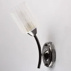 Glasberg Elegante Wandlampe Wohnzimmer Flur BERRIT* Wandleuchten|Glaslampen