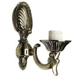 Easylight Elegante Wandleuchte HENRY in Messing Jugendstil* Jugendstil Lampen|Wohnzimmerlampen