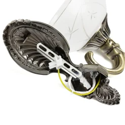 Easylight Elegante Wandleuchte HENRY in Messing Jugendstil* Jugendstil Lampen|Wohnzimmerlampen