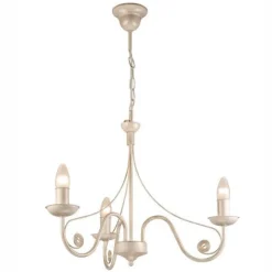 Lamkur Eleganter Kronleuchter KELSIE Rustikal 3-flmg* Hängelampen|Esszimmer Lampen