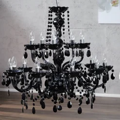 Discount Invicta Interior Esszimmer Lampe Designerleuchte Klassisch E14 Schwarz