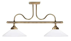 Giovanni Battista Exklusive Jugendstil Deckenleuchte aus Messing* Deckenleuchten|Flurlampen