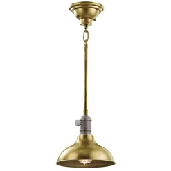 Elstead Extravagante Deckenleuchte SINO in Messing Industrial* Deckenleuchten|Flurlampen