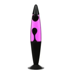 Easylight Feminine Lavalampe Pink dunkles Lila Wachs JENNY* Retro Lampen|Lavalampen