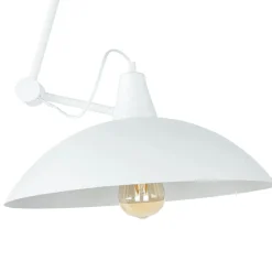 ALDEX Flexible Deckenlampe Weiß Wohnzimmer Retro Leuchte* Retro Lampen|Wohnzimmerlampen