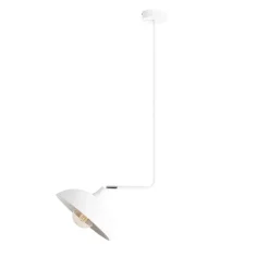 ALDEX Flexible Deckenleuchte Metall E27 L:40 cm in Weiß* Deckenleuchten|Badezimmer Lampe