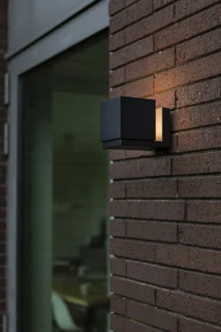 Eco-Light Flexible LED Wandleuchte Schwarz IP54 3000 K Aluminium* Metall Lampen|Led Außenleuchten