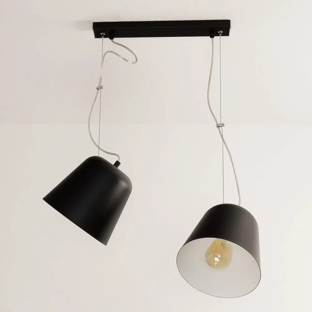 Sigma Flexible Pendelleuchte Tiket verstellbar Schwarz* Hängelampen|Esszimmer Lampen