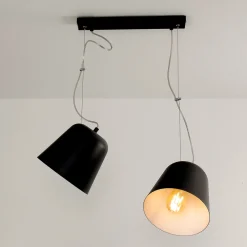 Sigma Flexible Pendelleuchte Tiket verstellbar Schwarz* Hängelampen|Esszimmer Lampen