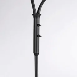 Just Light Flexible Stehleuchte Glas Metall 170 cm inkl E14 3000 K