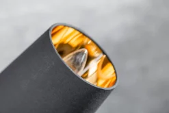 Clearance Invicta Interior Flexible Stehleuchte Stoff Schwarz Gold 178 cm elegant