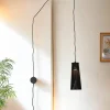 Nowodvorski Flexible Wandlampe mit Stecker & Schalter Schwarz* Wandleuchten