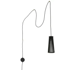 Nowodvorski Flexible Wandlampe mit Stecker & Schalter Schwarz* Wandleuchten