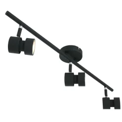 Steinhauer Flexibler Deckenspot Schwarz inkl. GU10 3-flammig* Deckenleuchten|Spots