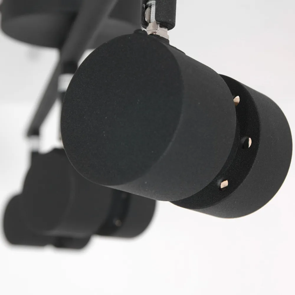 Steinhauer Flexibler Deckenspot Schwarz inkl. GU10 3-flammig* Deckenleuchten|Spots