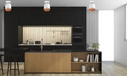 Belis Flexibler Deckenstrahler Stoff E27 blendarm Weiß Gold* Spots|Flurlampen