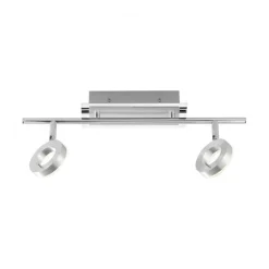 Best Paul Neuhaus Flexibler LED Deckenspot in Aluminium IP44 L:50,5 cm