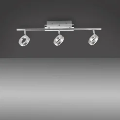 Paul Neuhaus Flexibler LED Deckenspot in Aluminium IP44 L:67 cm* Flurlampen|Bürolampen