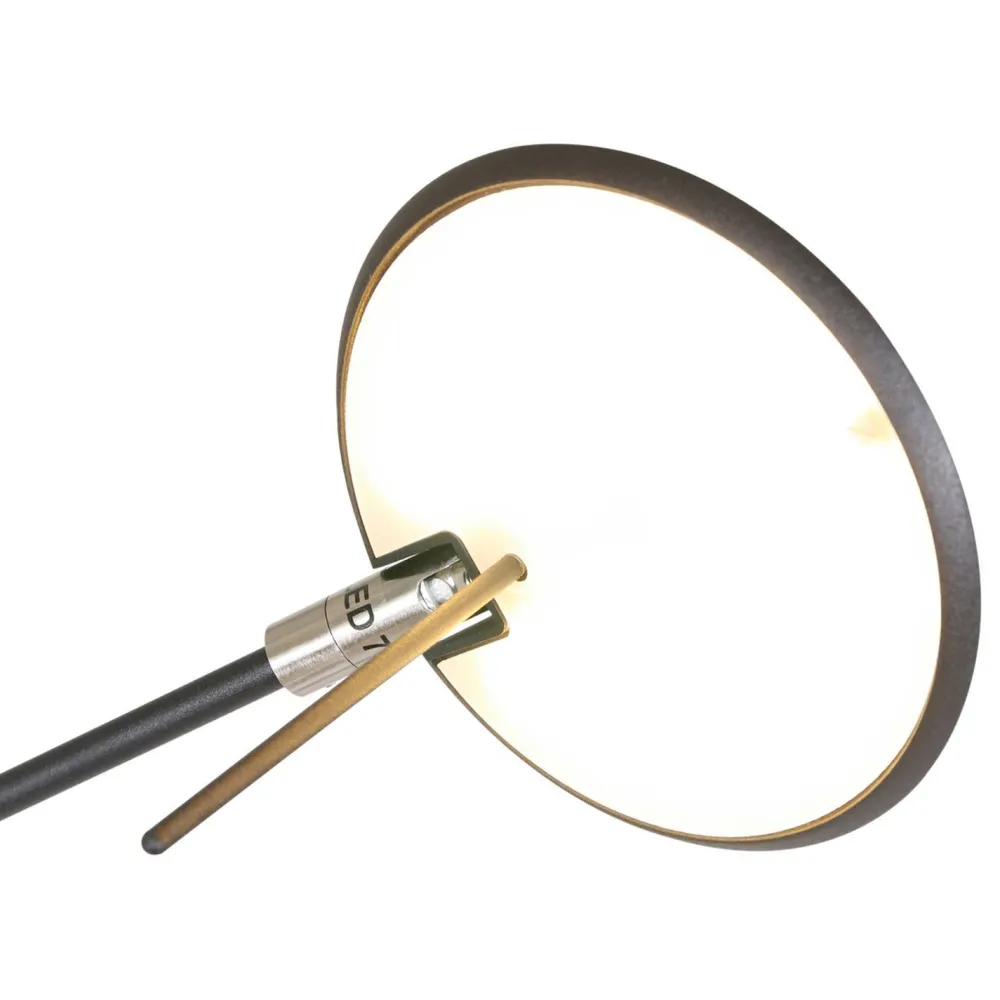 Steinhauer Flexibler LED Wandstrahler Schwarz dimmbar* Led Lampen|Spots