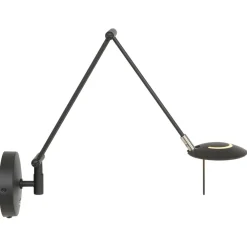 Steinhauer Flexibler LED Wandstrahler Schwarz dimmbar* Led Lampen|Spots