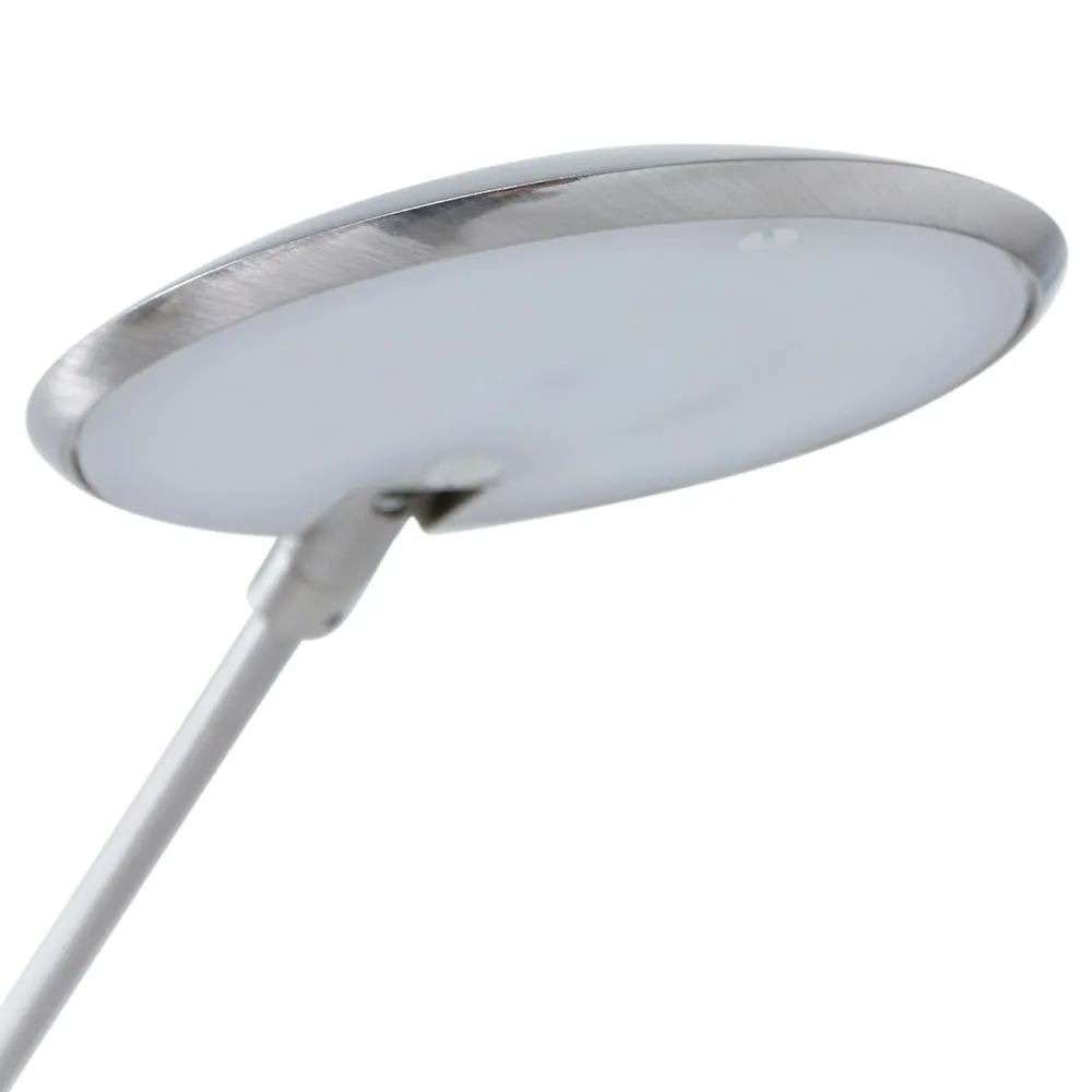 Steinhauer Flexibler LED Wandstrahler in Stahl mit Stecker dimmbar* Led Lampen|Spots