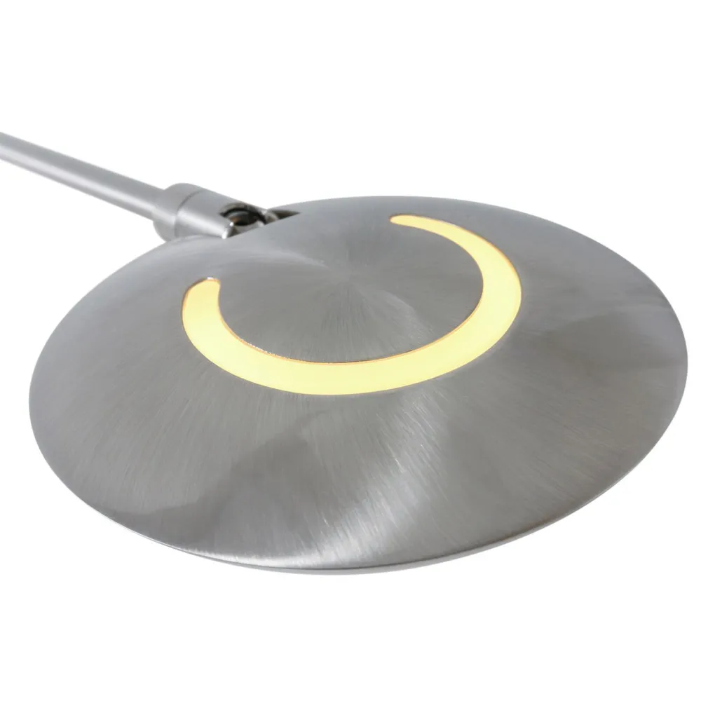 Steinhauer Flexibler LED Wandstrahler in Stahl mit Stecker dimmbar* Led Lampen|Spots