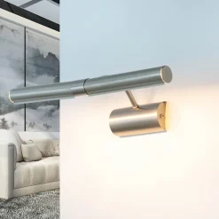 New Rabalux 2-flmge Bilderleuchte Chrom matt 37cm PICTURE LIGHT