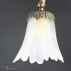 Best Giovanni Battista Florale Stehleuchte Weiß