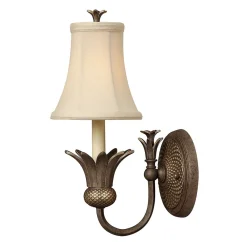 Elstead Florale Wandlampe ANABELL 8 Bronze Rustikal Lampe* Wandleuchten|Stofflampen